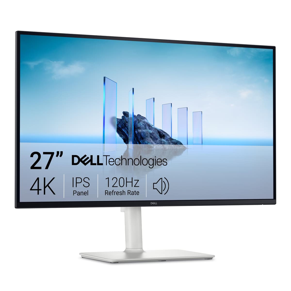 Dell 27 Plus USB-C Monitor - S2725DC, QHD (2560x1440), 144Hz, IPS, 1ms MPRT, AMD FreeSync, 99% sRGB, Height Adjust, Built-in Speakers, 2 USB-C, DisplayPort, HDMI, 2 USB-A, 3 Year Warranty, White — view 18