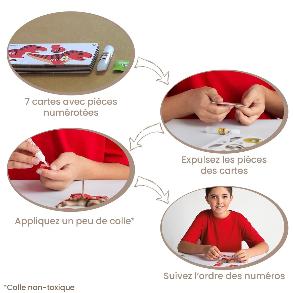 EUGY 018 Oveja. Eco-Friendly 3D Paper Puzzle — view 5