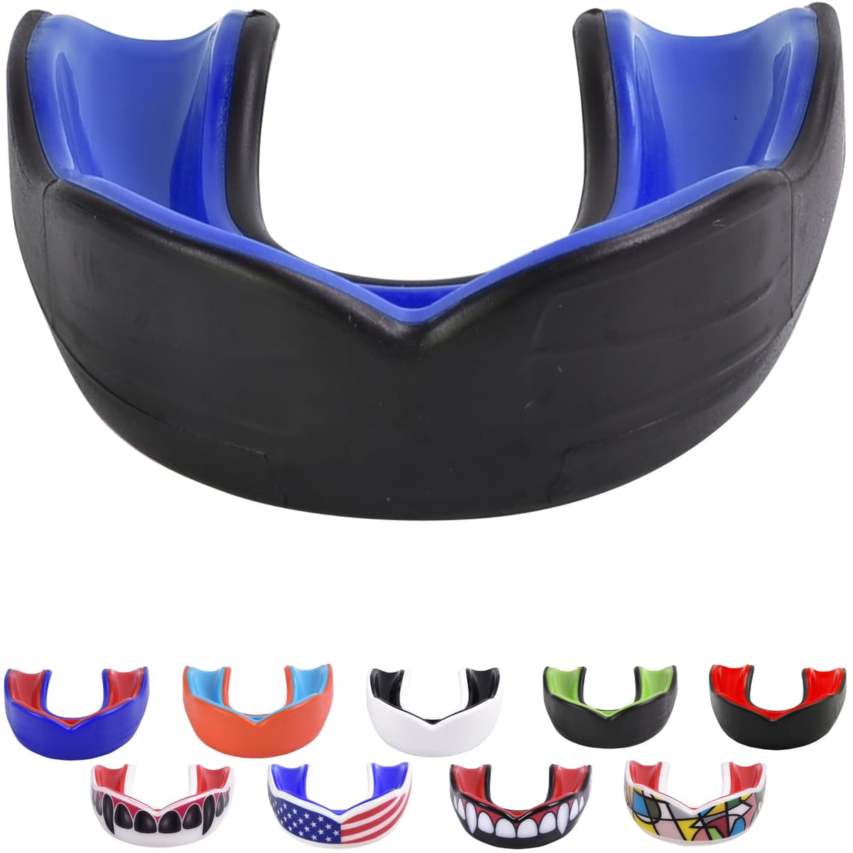 Oral Mart Vampiro colmillo Protector bucal con Estuche ventilado para Karate, Boxeo, Combate, Taekwondo — view 19
