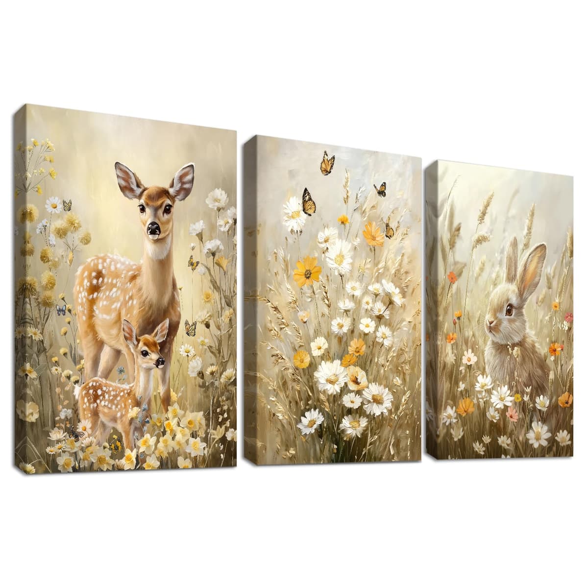 3 Panels Black White Canvas Wall Art Love Home Motivational Quotes Painting on Canvas Print Picture for Living Room Hallway Stairs Bedroom Bathroom Wall Decor Ready To Hang 90x40cm(12"x16"x3pcs) — view 32