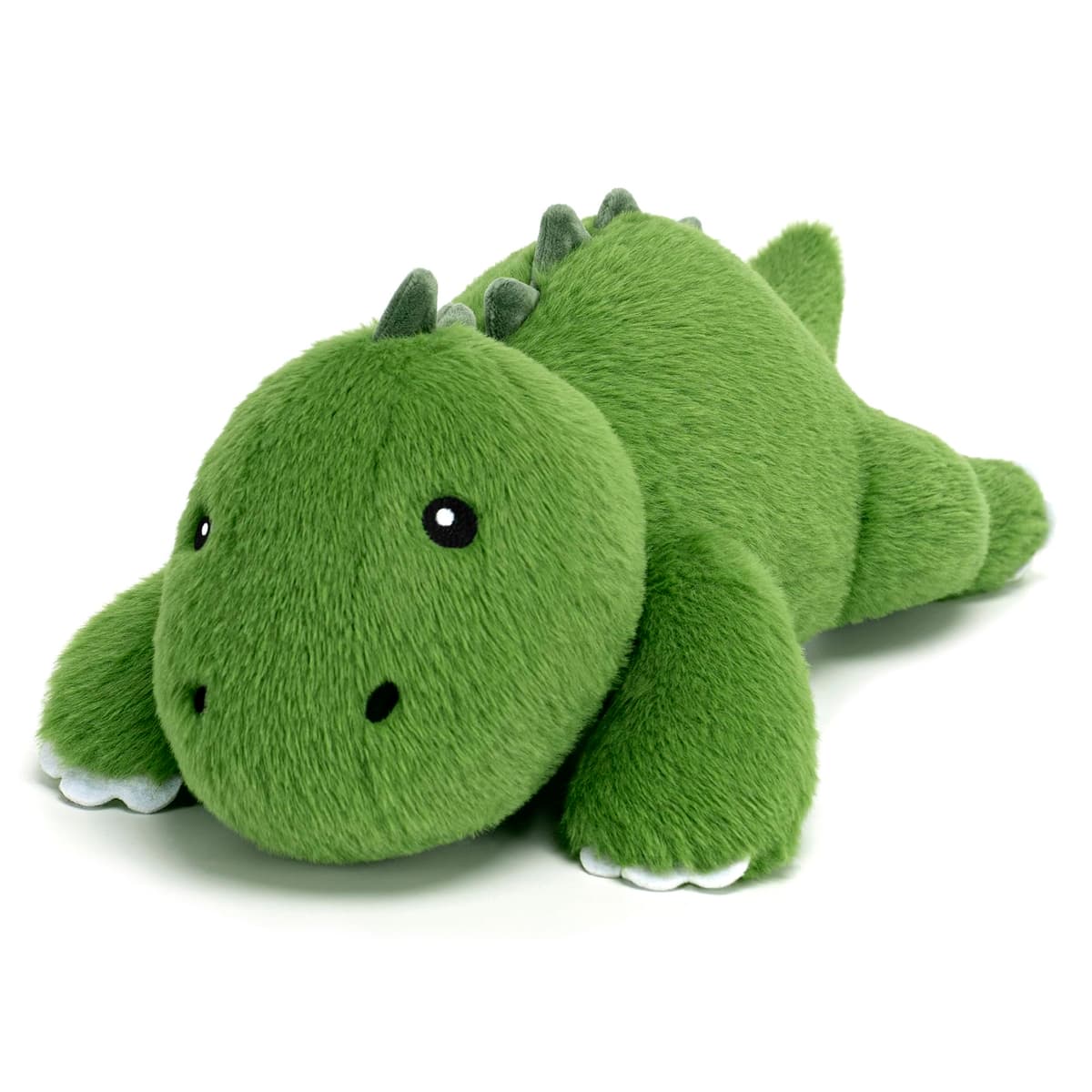 SQEQE Peluche de Dinosaurio con Peso, Peluche de Dinosaurio Suave, con Peso, Bonitos Peluches para niños y Adultos, 25 cm
