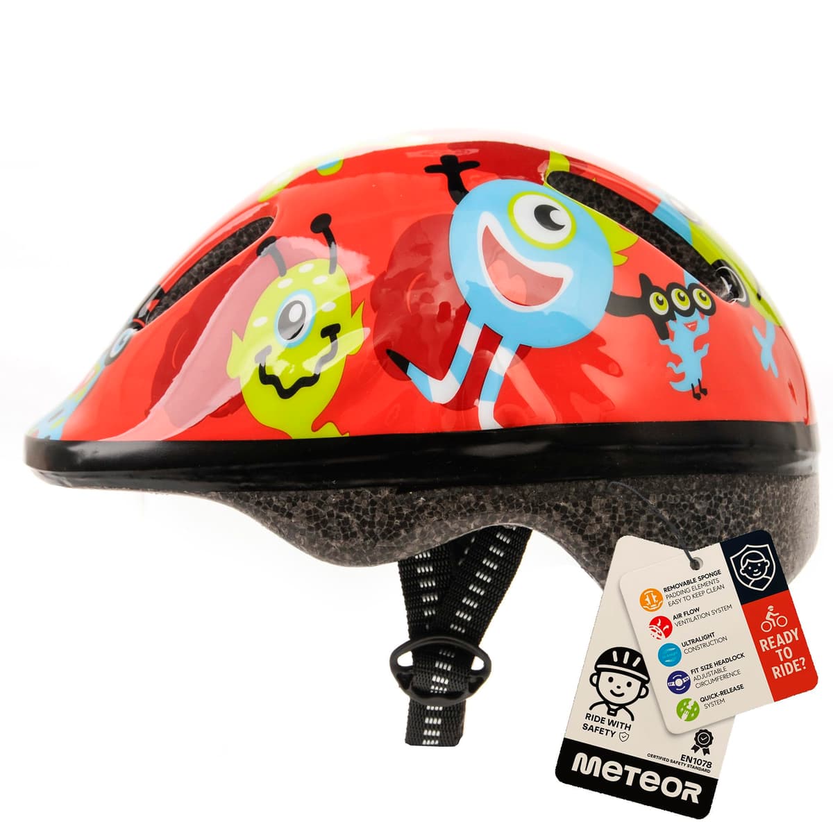 Casco Bicicleta para Niñas y Niños - Helmet Infantil de Bici para Ciclismo MTB Road Race Montaña BMX Carretera y Actividad Ciclista - Rolerskate Patines — view 18