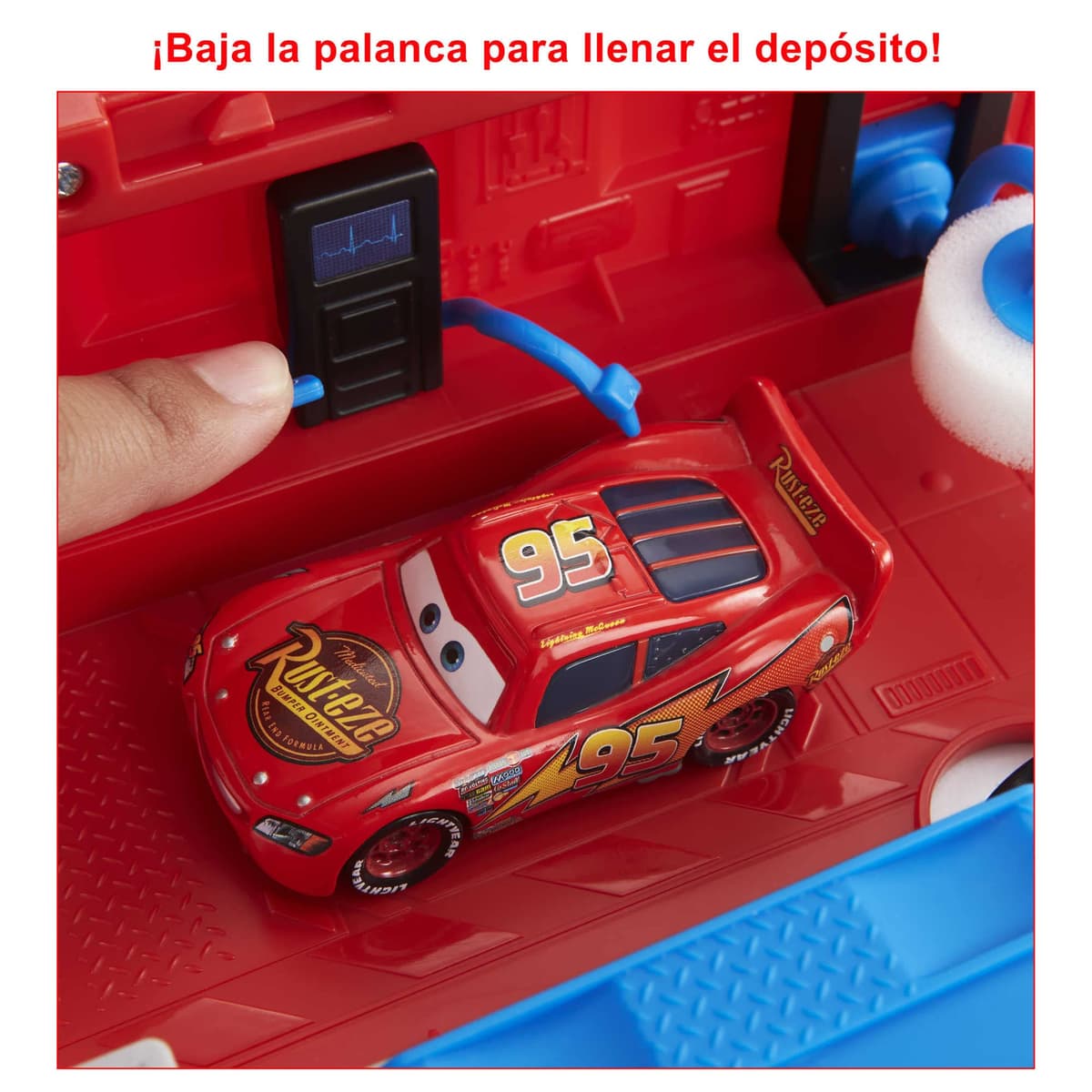 Mattel Cars Camión Mack convertible Pista para coches de juguete con lanzadores, regalo para niños +3 años (HDC75) — view 4