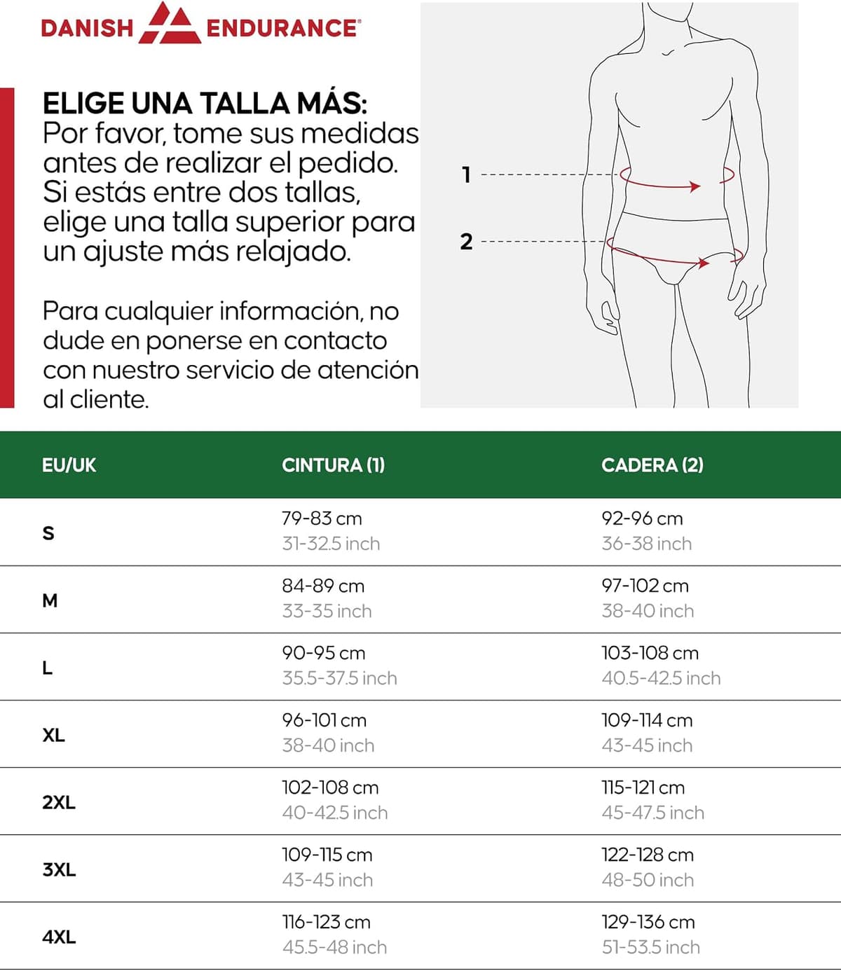 DANISH ENDURANCE Calzoncillos Hombre Boxer de Tela, 100% Algodon Organico Premium, Pack de 4 y 6 - Ropa Hombre, Ropa Interior — view 5