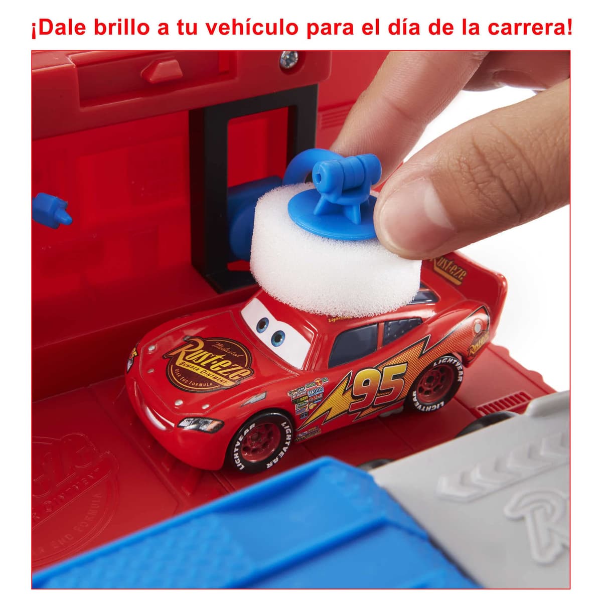 Mattel Cars Camión Mack convertible Pista para coches de juguete con lanzadores, regalo para niños +3 años (HDC75) — view 3