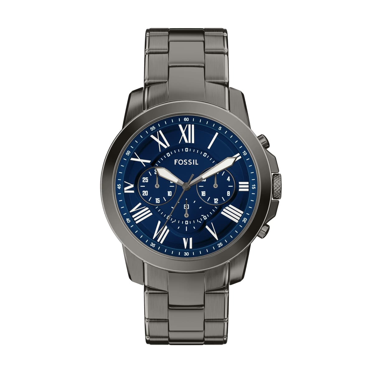 Fossil Men's Watch, Grant Quartz Stainless Steel Chronograph Watch for Men — view 13
