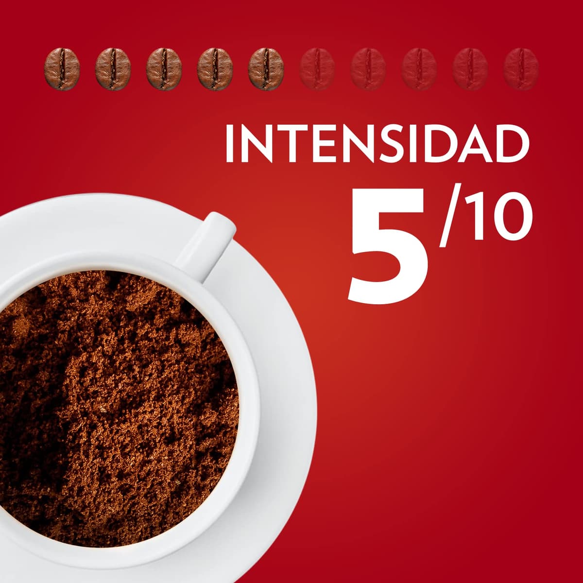 Lavazza, Qualità Rossa, Café Molido Natural, 2 Paquetes de 250 g, Ideal para Cafetera Italiana, de Filtro y Francesa, con Notas Aromáticas de Chocolate, Arábica y Robusta, Intensidad 5, Tueste Medio — view 5