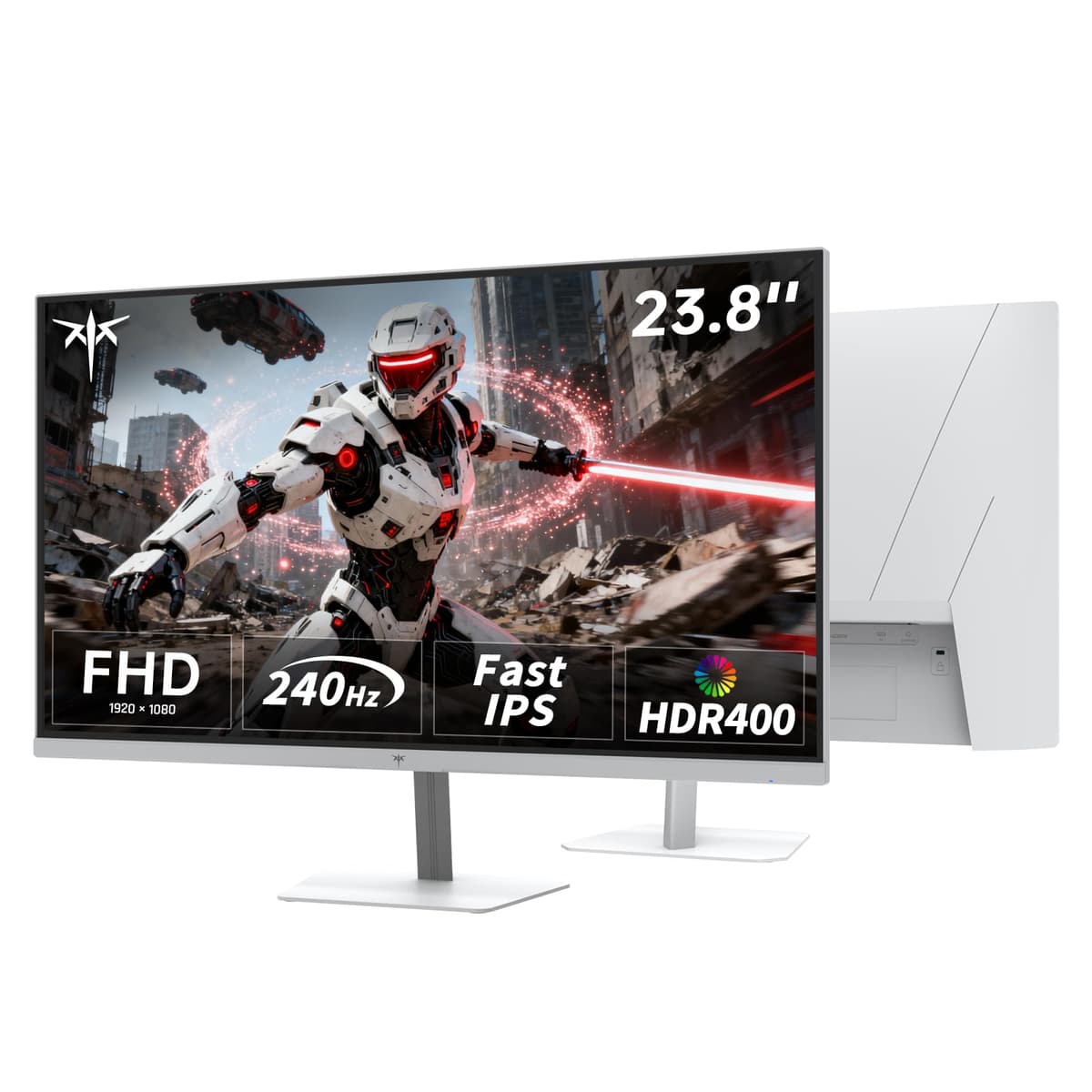 KTC 32 Inch Curved Gaming Monitor, Full HD 1080P@240Hz Monitor, VA 1500R, 1ms, Adaptive Sync, HDR10, HDMI 2.0 / DP1.4, 125% sRGB, VESA, Compatible with Desktop, Laptop, PS5, Xbox, Switch and More — view 15