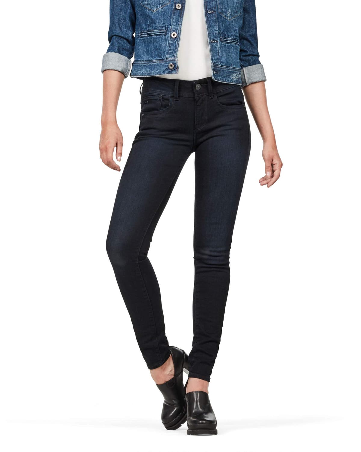 G-Star Lynn Mid Skinny Jeans - Vaqueros Mujer — view 48