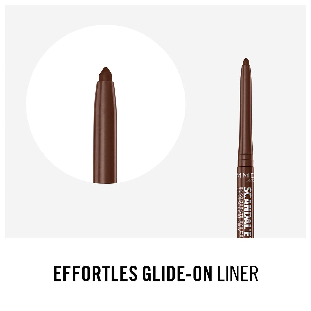 Rimmel Scandaleyes Exaggerate Eye Definer, 002 Chocolate Brown, 0.35g — view 7