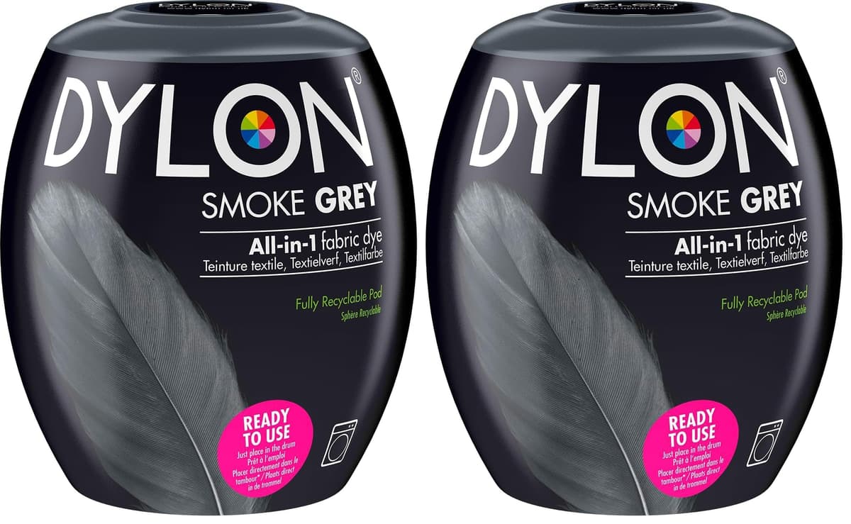 Dylon Washing Machine Fabric Dye Pod Intense Black, 350g, Packaging May Vary — view 22