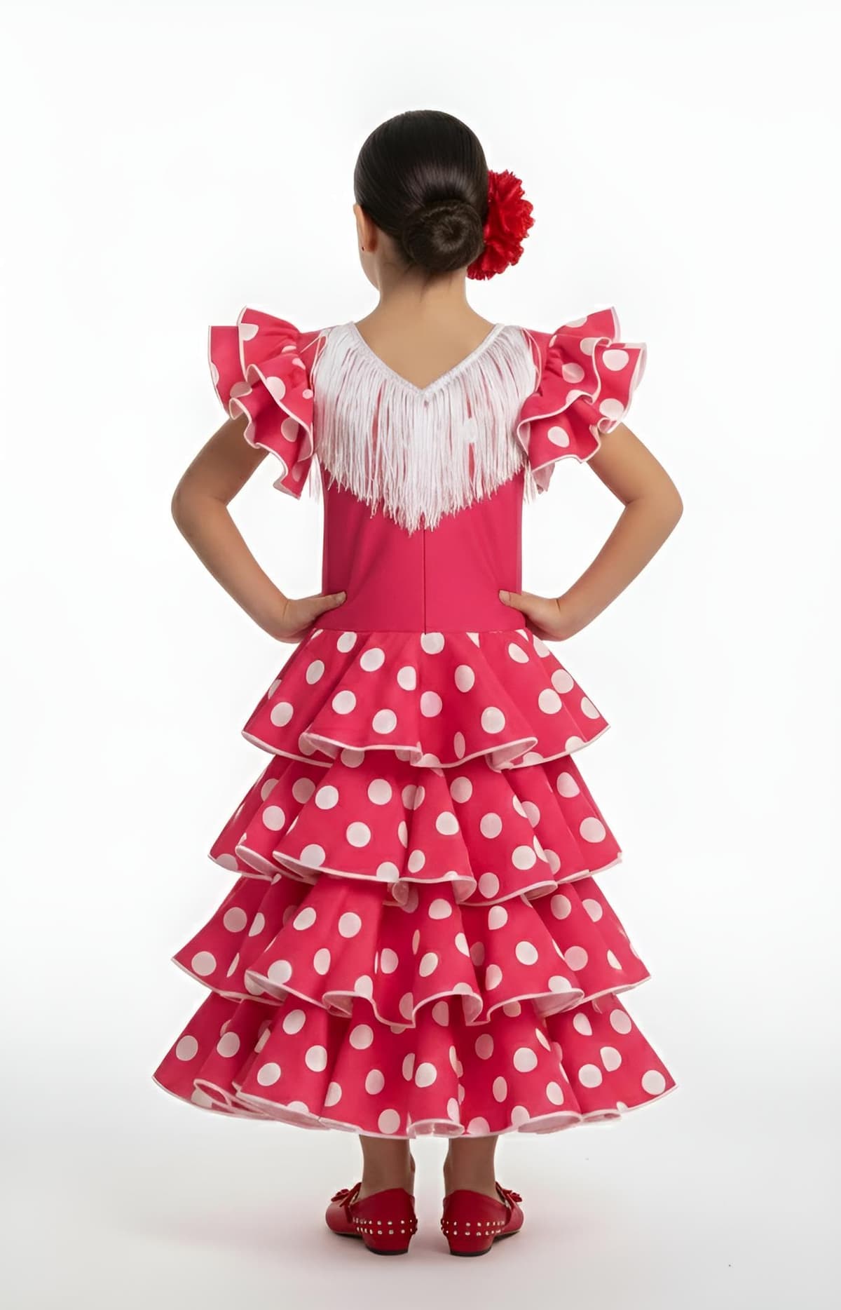 Vestido de niña para danza flamenco o sevillanas — view 2