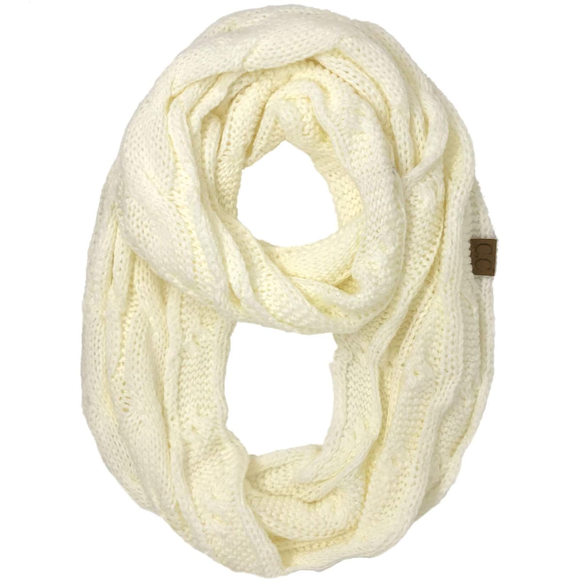Warm Chunky Soft Stretch Cable Knit Beanie Skully — view 164