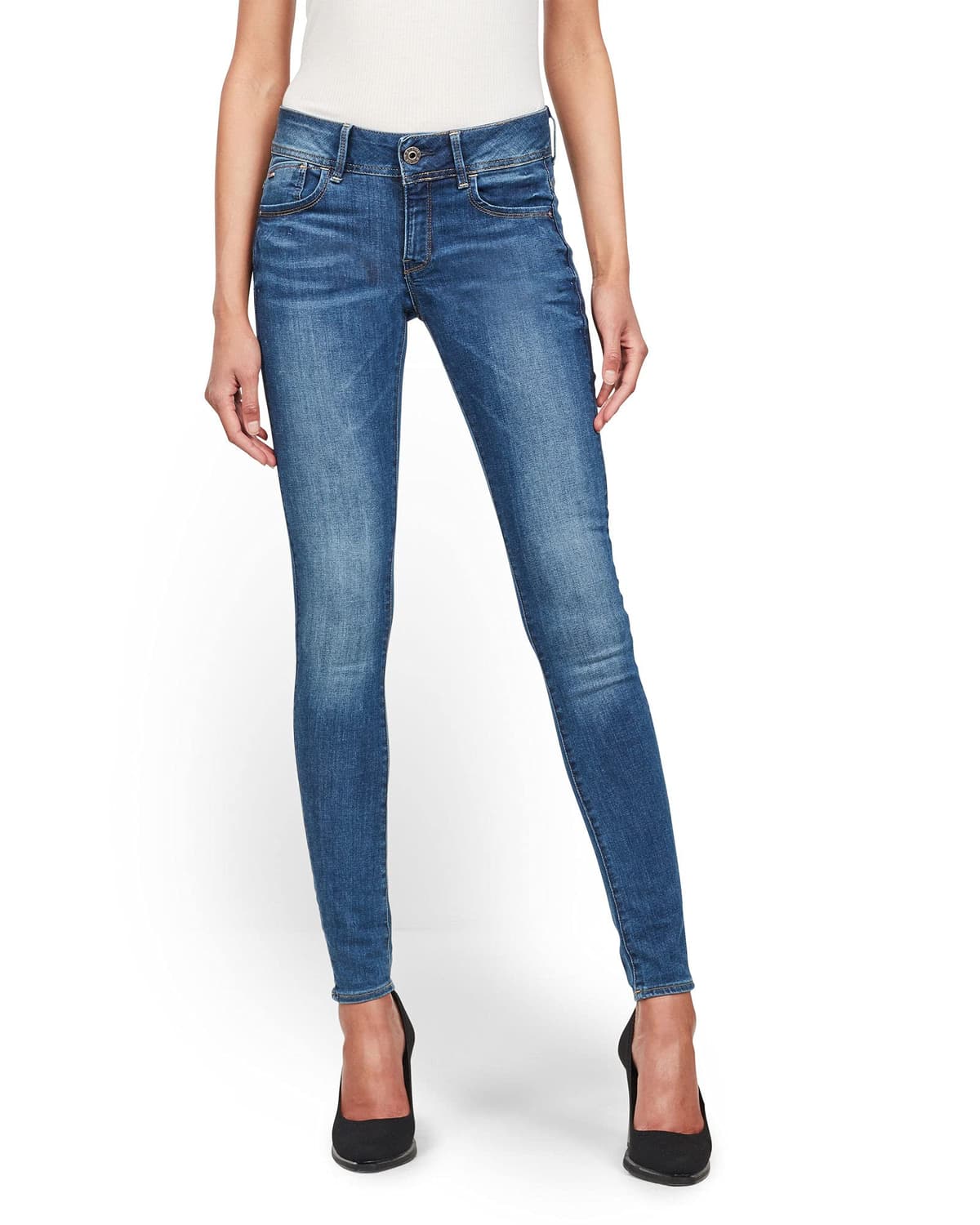 G-Star Lynn Mid Skinny Jeans - Vaqueros Mujer — view 16