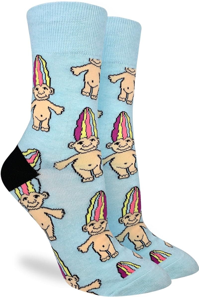 Good Luck Sock Women's Floral Dinosaurs Socks, Shoe Size 5-9 — view 228
