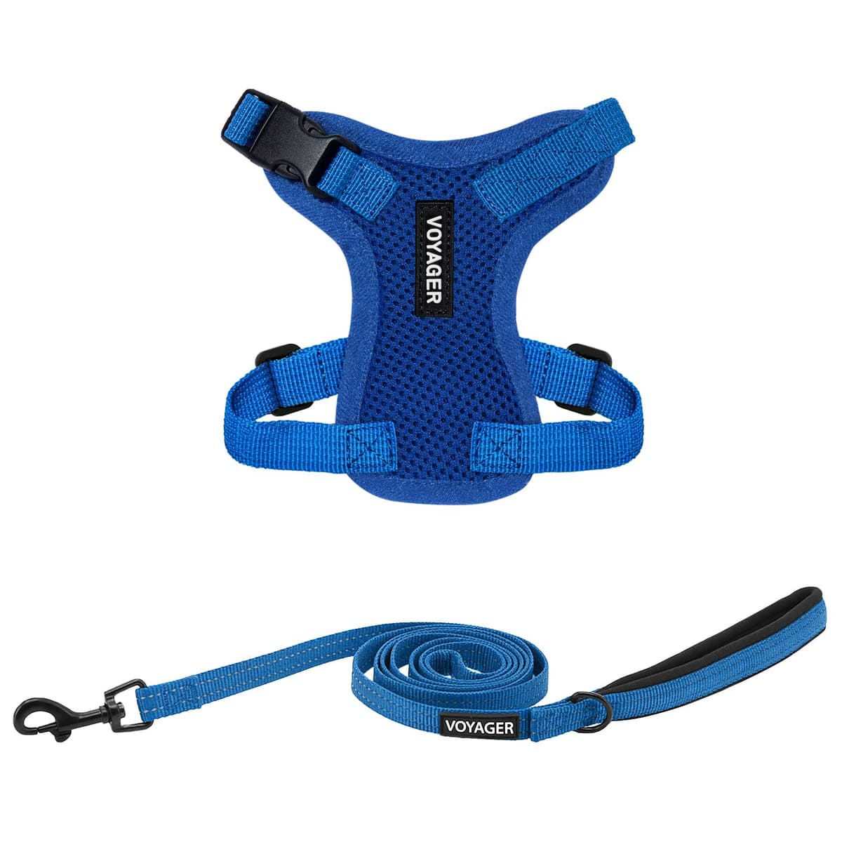 Best Pet Supplies Voyager Step-in Lock Pet Harness – All Weather Mesh, Adjustable Step in Harness for Cats and Dogs Turquoise (Matching Trim), XL (Chest: 22-36") — view 97