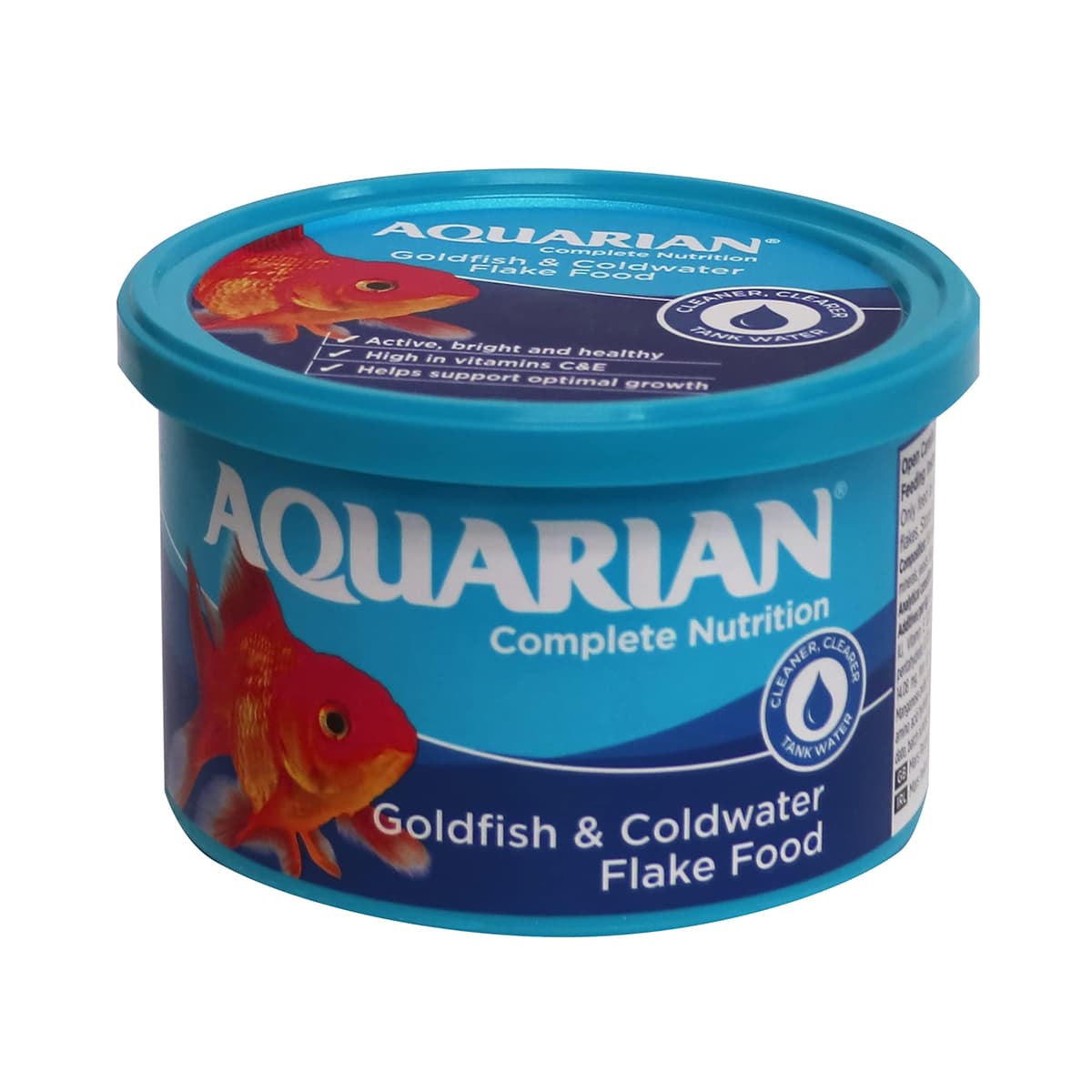 AQUARIAN Complete Nutrition, Aquarium Goldfish Food, Flakes Also Suitable for Small Pond Fish, 200 g Container — view 7