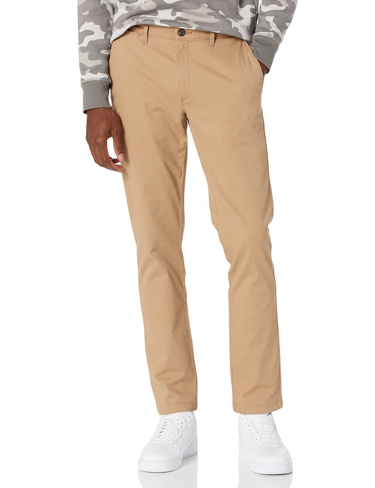 Amazon Essentials Pantalones Informales de Estilo Chino, Elásticos y de Corte Clásico Hombre — view 17
