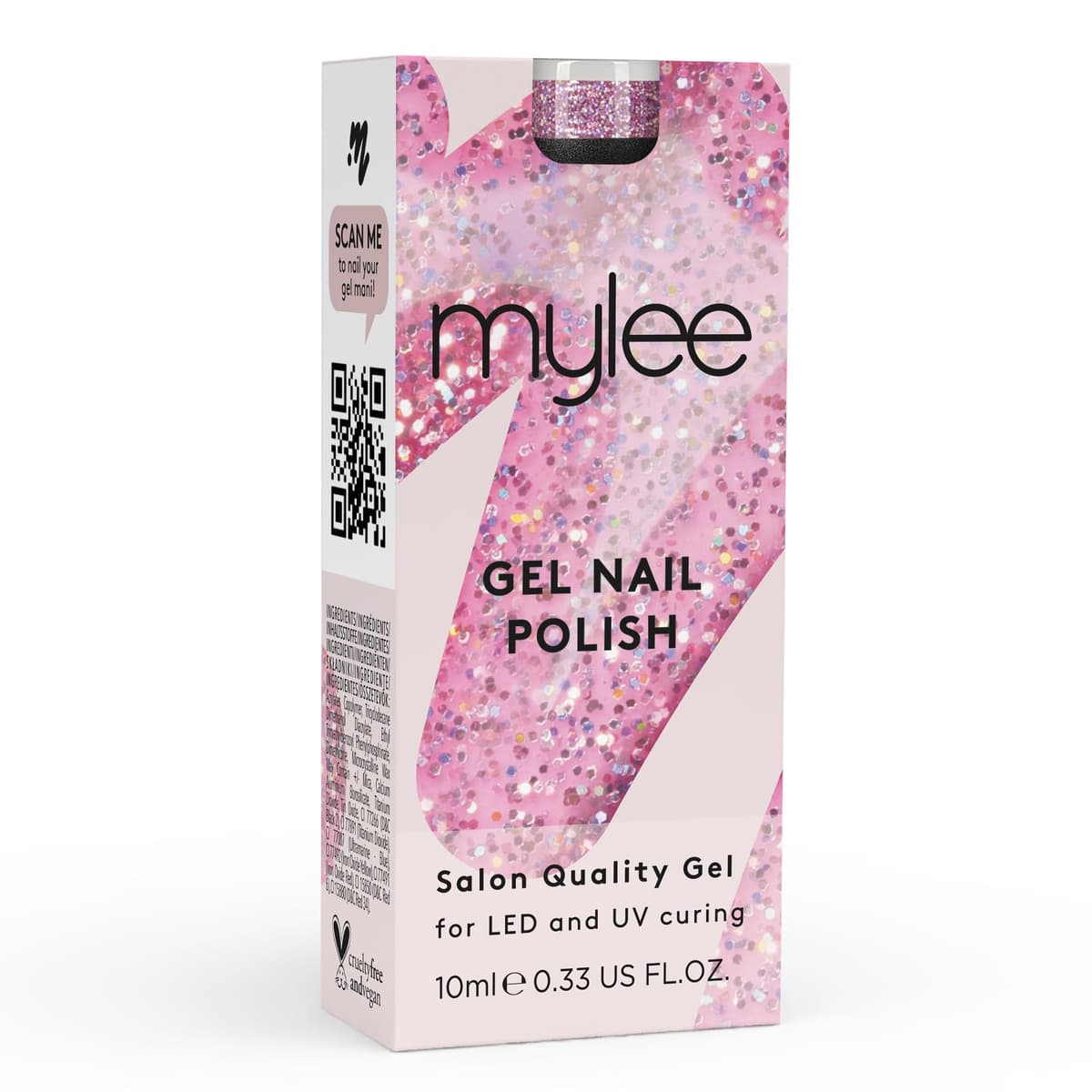 MYLEE Esmalte de Uñas en Gel Semipermanente 10 ml [I Dare You ] UV/LED Nail Art Manicure Pedicure para Uso Profesional y Doméstico - Larga Duración y Fácil de Aplicar — view 7