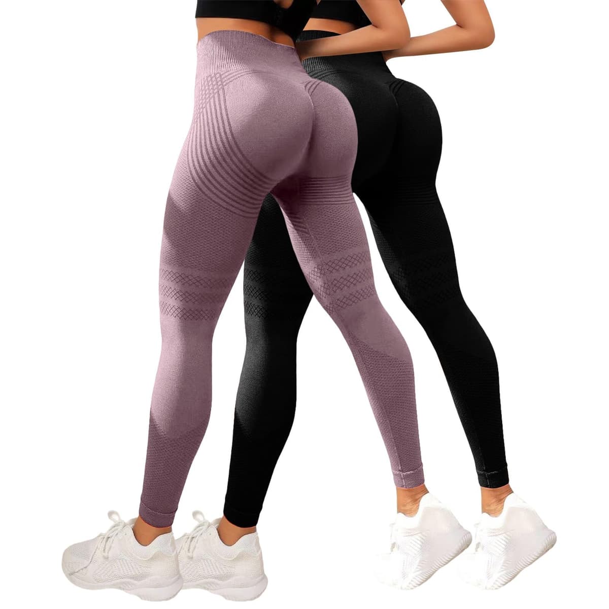 2 Pack Leggings 3D Anticelulítico Mujer, Leggins Anticelulitis Compresión, Leggins 3D Celulitis Push Up, Mallas Anticelulitis Mujer Lipedema Redefine Tu Silueta Sin Esfuerzo 1 — view 18