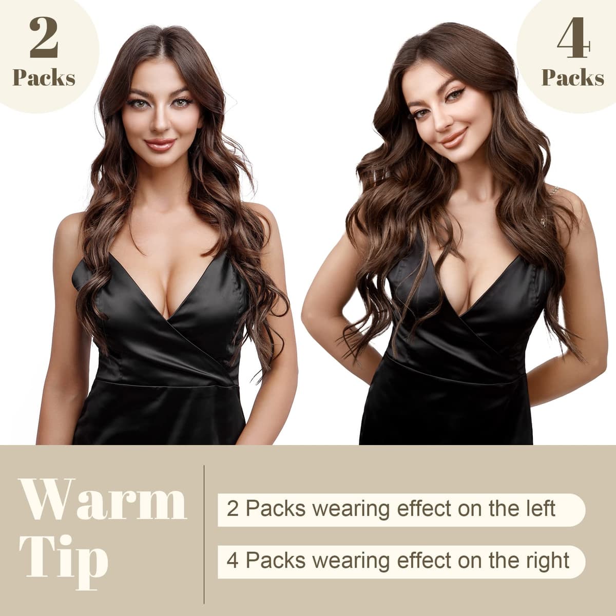 12"(30cm) SEGO 10PCS Extensiones Adhesivas Naturales Pelo Humano sin Clip [#4/27 Castaño Chocolate/Rubio Oscuro] Cabello 100% Remy Liso Balayage Tape in Human Hair (20g) — view 2