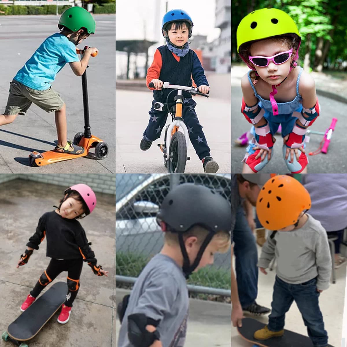 XJD Casco de Ciclismo para Niños Ajustable Casco Bicicleta Niño Casco Infantil Patinete Rollerskate de 3 a 14 Años Protecciones para Múltiples Deportes — view 66