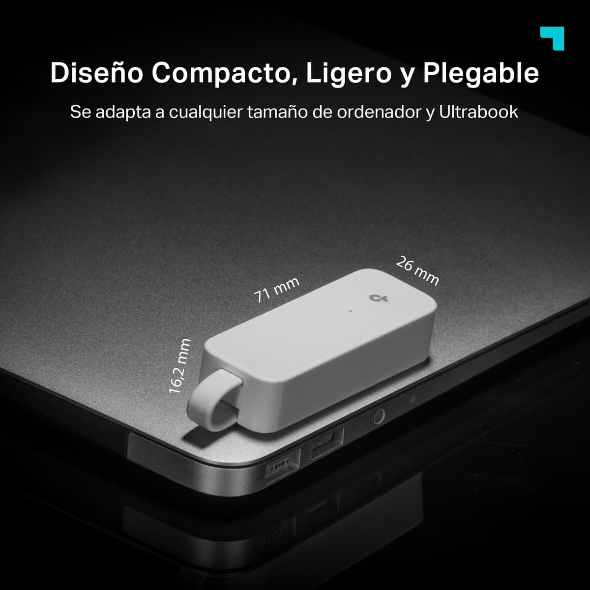 TP-Link UE300C - Adaptador USB-C a Ethernet, Puerto Gigabit 10/100/1000Mpbs, USB 3.0, Plug & Play, Ultra Compacto, Compatible con Windows, MacOS, Linux, Chrome OS — view 4