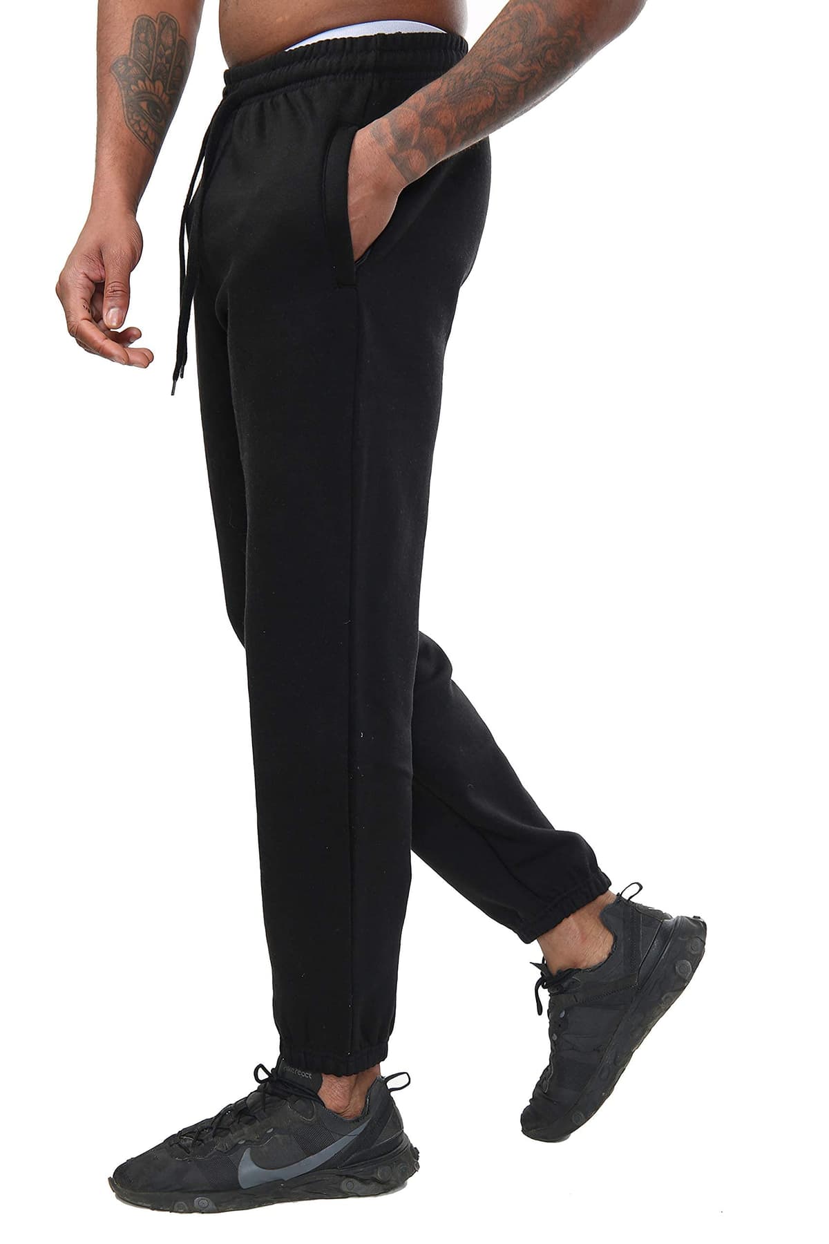 SKYTEX UK Mens Fleece Jogging Bottoms Pants Trousers Casual Sizes S - 8XL, 4 Colours — view 4