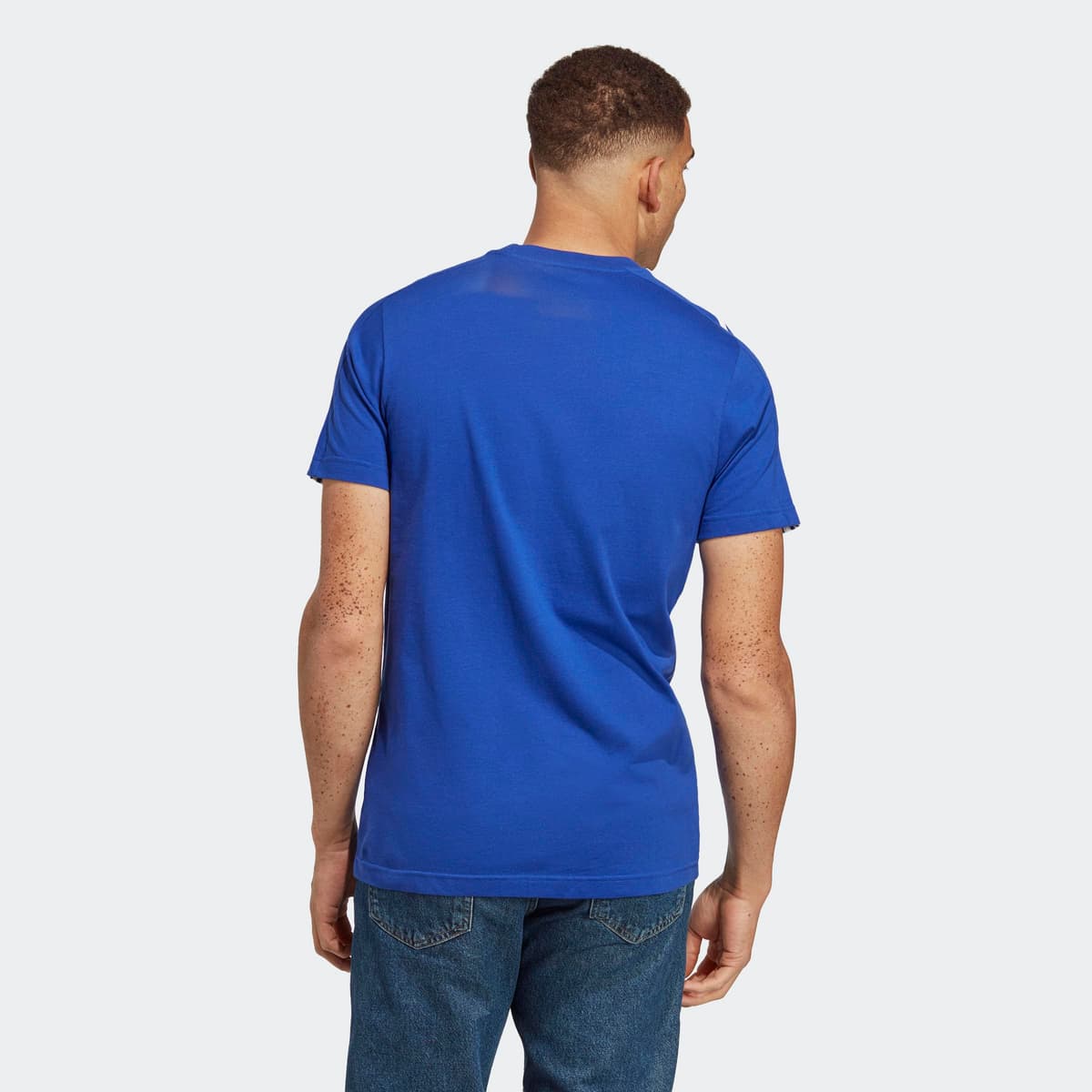 adidas Essentials Single Jersey 3-Stripes tee Camiseta de Manga Corta Hombre (Pack de 1) — view 7