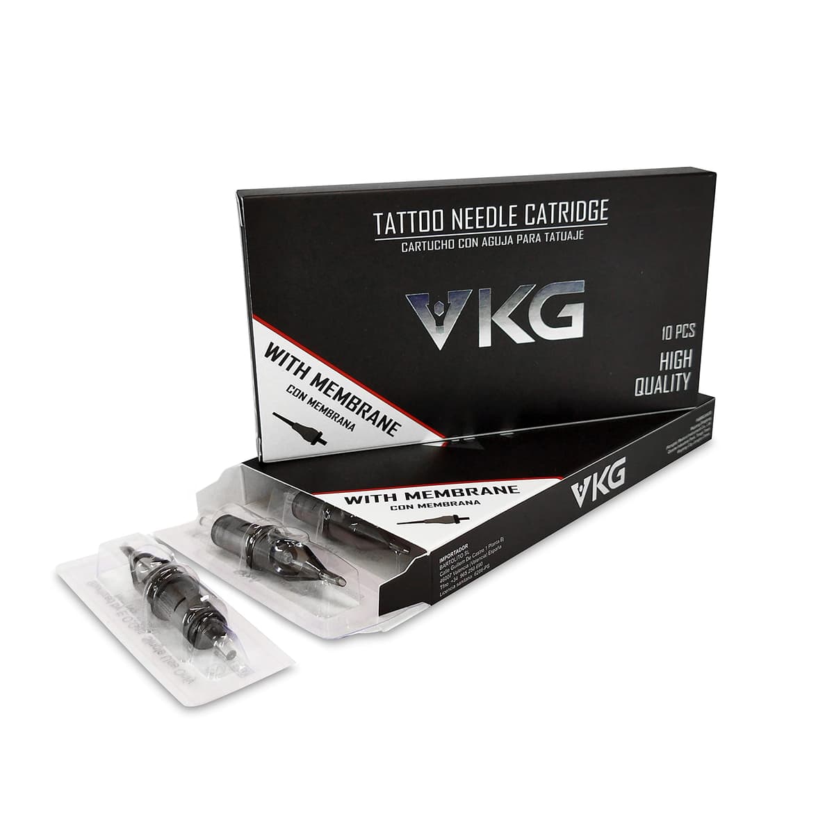 VKG USA - 15 MAGNUM (0.30mm) - Cartuchos estériles y desechables para tatuajes - Caja 10ud