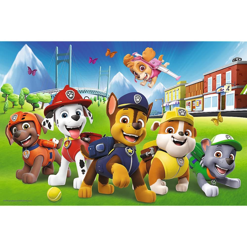 Trefl, Puzzle, Paw Patrol, En el Claro, de 60 Piezas, para niños a Partir de 4 años — view 2