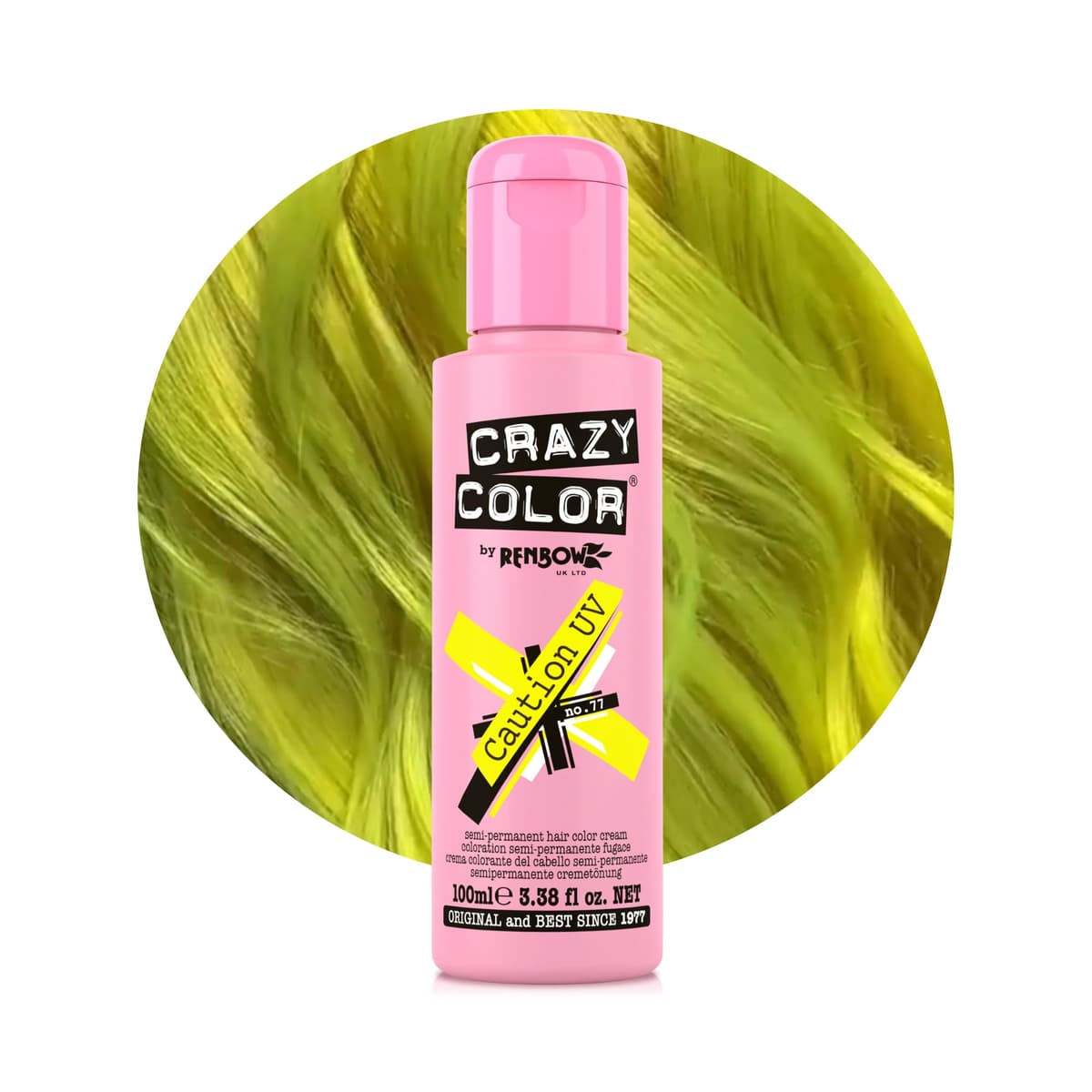 Crazy Color Vibrant Candy Floss Semi-Permanent Hair Dye. Highly Pigmented Pastel Pink Conditioning & Oil Nourishing Vegan Formula | No Bleach or Ammonia | 100ml — view 30
