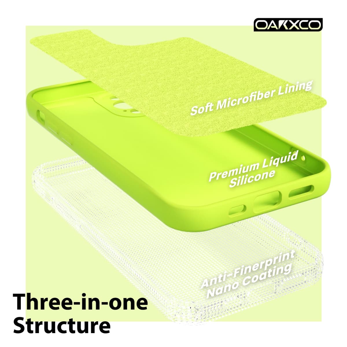 oakxco for iPhone 17 Pro Max Phone Case Liquid Silicone, Cute Thin Slim Grip Soft Rubber Gel for Women Men, Smooth Matte TPU Plain Solid Color Girly Simple Case with Camera Cover, Light Pink — view 1009