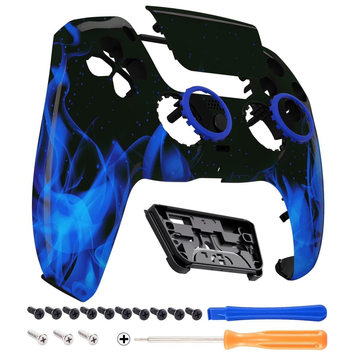 eXtremeRate Luna Rediseñado Carcasa Frontal con Panel Táctil Compatible con ps5 BDM-010 BDM-020 BDM-030 BDM-040 Carcasa Delantera Placa Frontal Funda Portectora Compatible con ps5(Efectivo de $100) — view 36