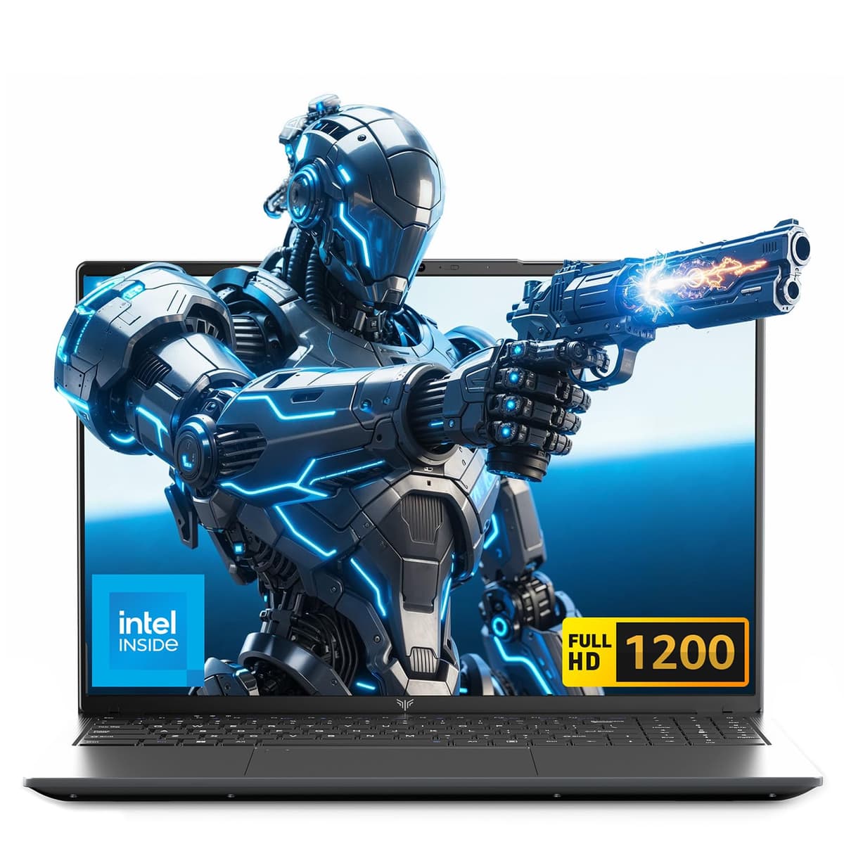 2026 15.6 Inch FHD Laptop 12th Gen N95 Quad-Core (Processor Up to 3.4GHz) - 16GB DDR4 RAM 512GB M.2 SSD, Support Dual-Band WiFi, HDMI,USB 3.2, BT 5.2, 1200 16:9HD Display,5000mAh Long-Battery