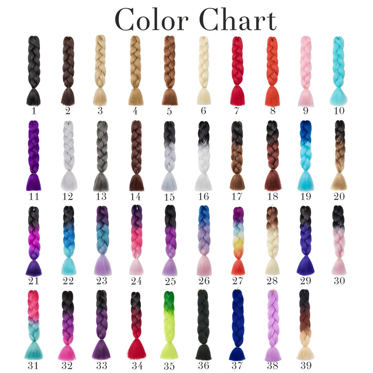 60cm Extensiones de Pelo Trenzas Africanas Castaño Oscuro Extensiones para Trenzas Africanas 1 pcs 100g Kanekalon Pelo para Trenzas Africanas Sintetico Extensiones de Trenzado Cabello Braiding — view 7