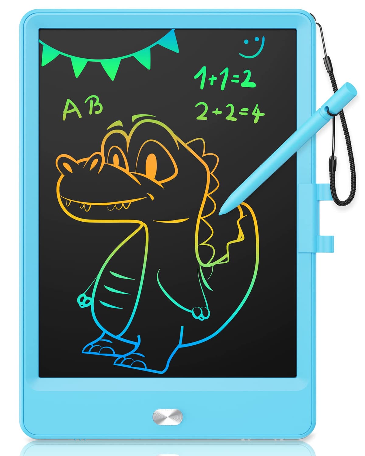 KOKODI LCD Drawing Tablet 8.5 Inch for Girls Boys, Valentine's Day Easter Birthday Gift for Kids, Toy Gifts for 2 3 4 5 6 7 Years Old, Children Board Magnetic Drawing Board Educational Reusable (Blue)