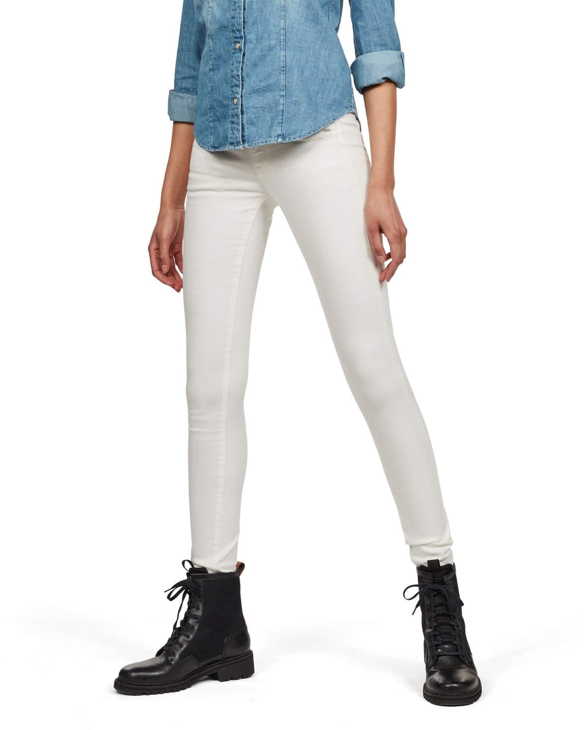G-Star Lynn Mid Skinny Jeans - Vaqueros Mujer — view 53