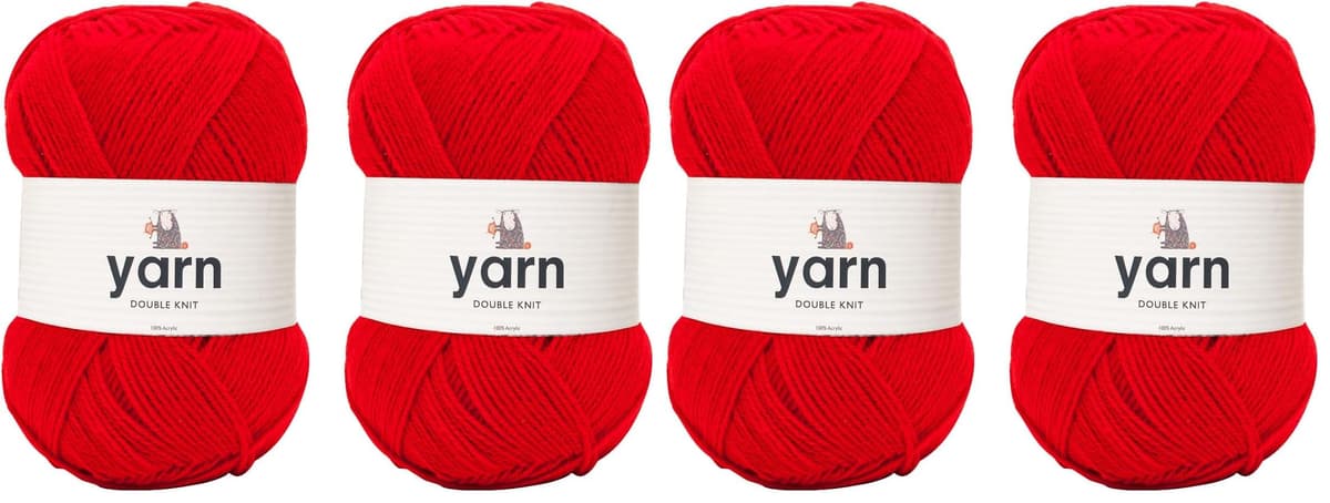 Korbond DK Beige Yarn - 100g Acrylic Wool - Lightweight, Hypoallergenic & Durable Double Knit Crochet Yarn Knitting Wool (290m Total) — view 29