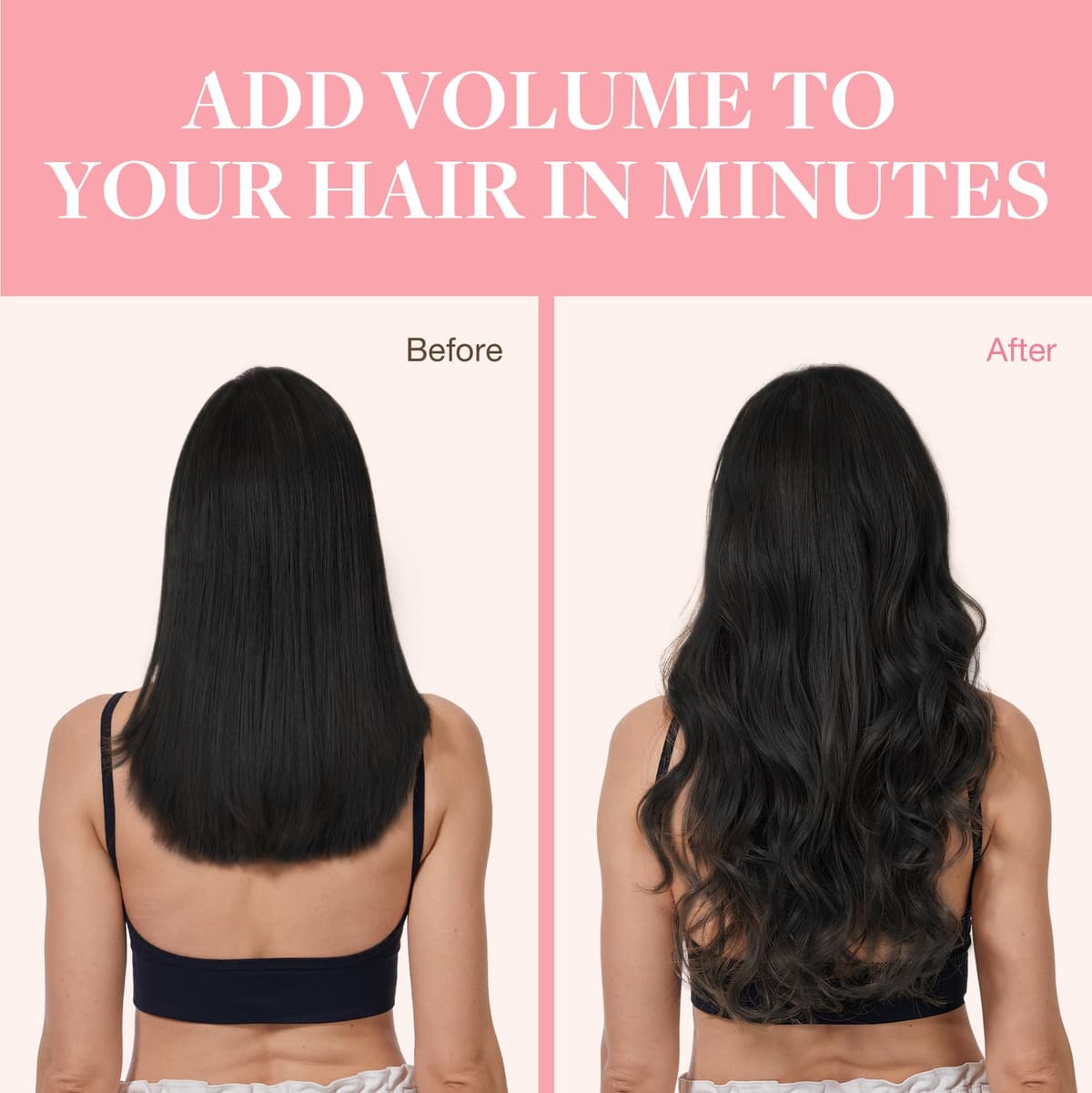 GOO GOO Clip in Hair Extensions Human Hair, 18inch 150g 9Pcs, #2 Dark Brown, Hair extensions for women, Human Hair Extensions Clip in — view 266