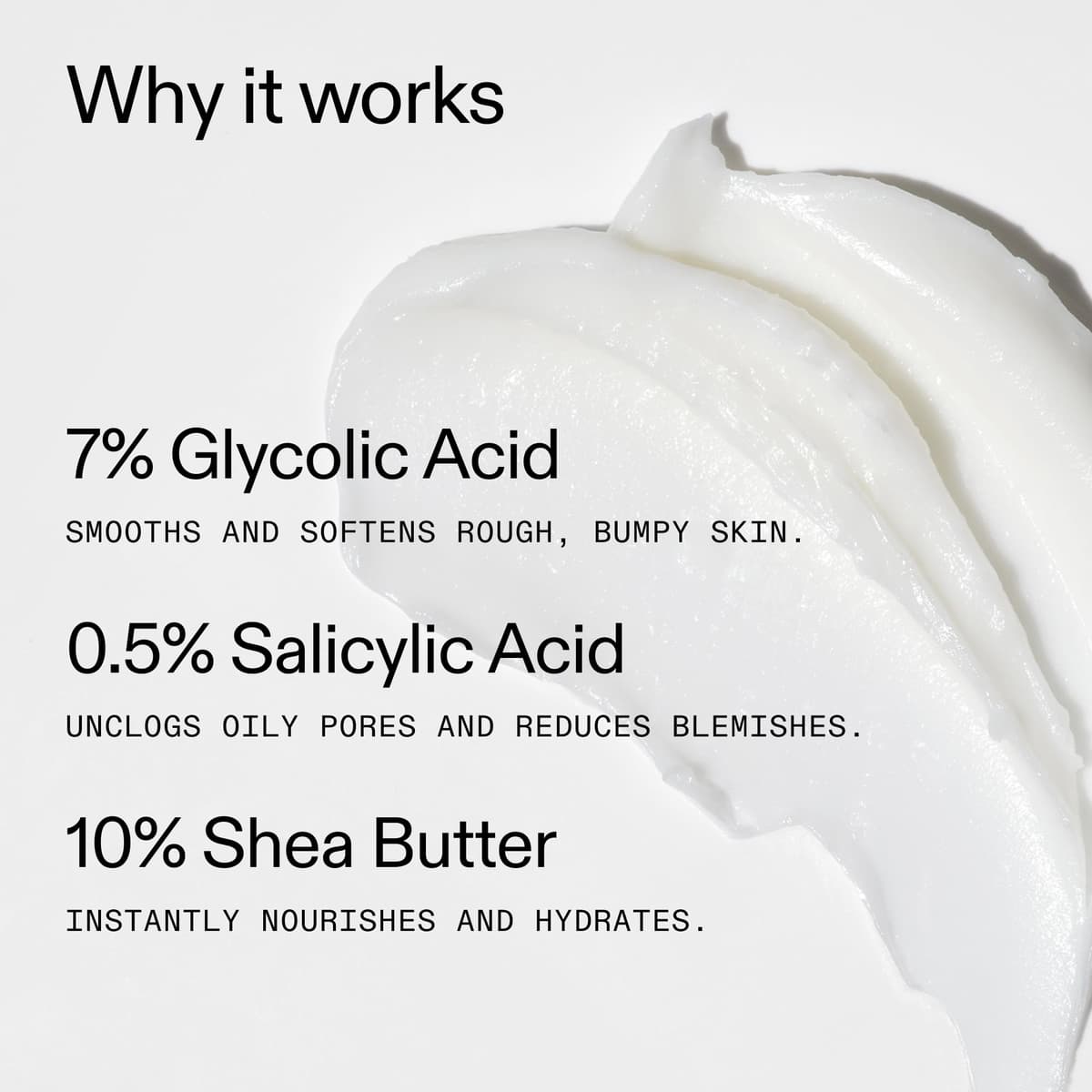 The INKEY List Glycolic Acid Exfoliating Body Stick 45g, Multiple Concerns, One Targeted Solution, Delivers Deep, Effective Exfoliation, Fragrance Free, Suitable For All Skin Types — view 4