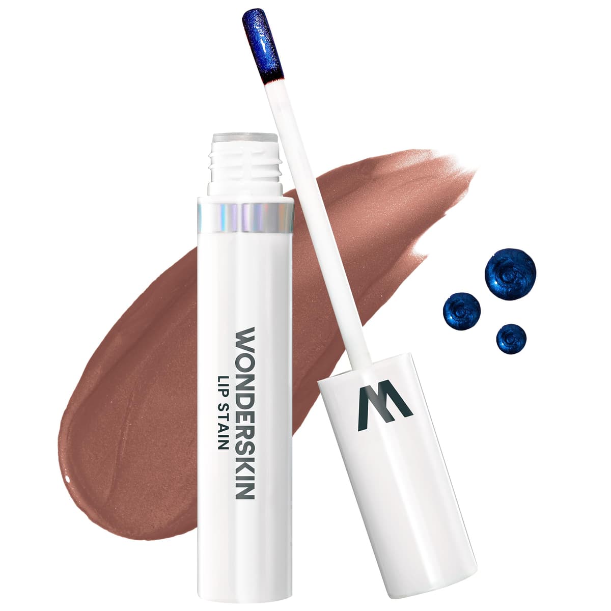 Wonderskin Wonder Blading All Day Lip Stain Peel Off Masque - Long Lasting, Waterproof and Transfer Proof Nude Lip Tint, Matte Finish Peel Off Makeup (Whimsical Masque) — view 37