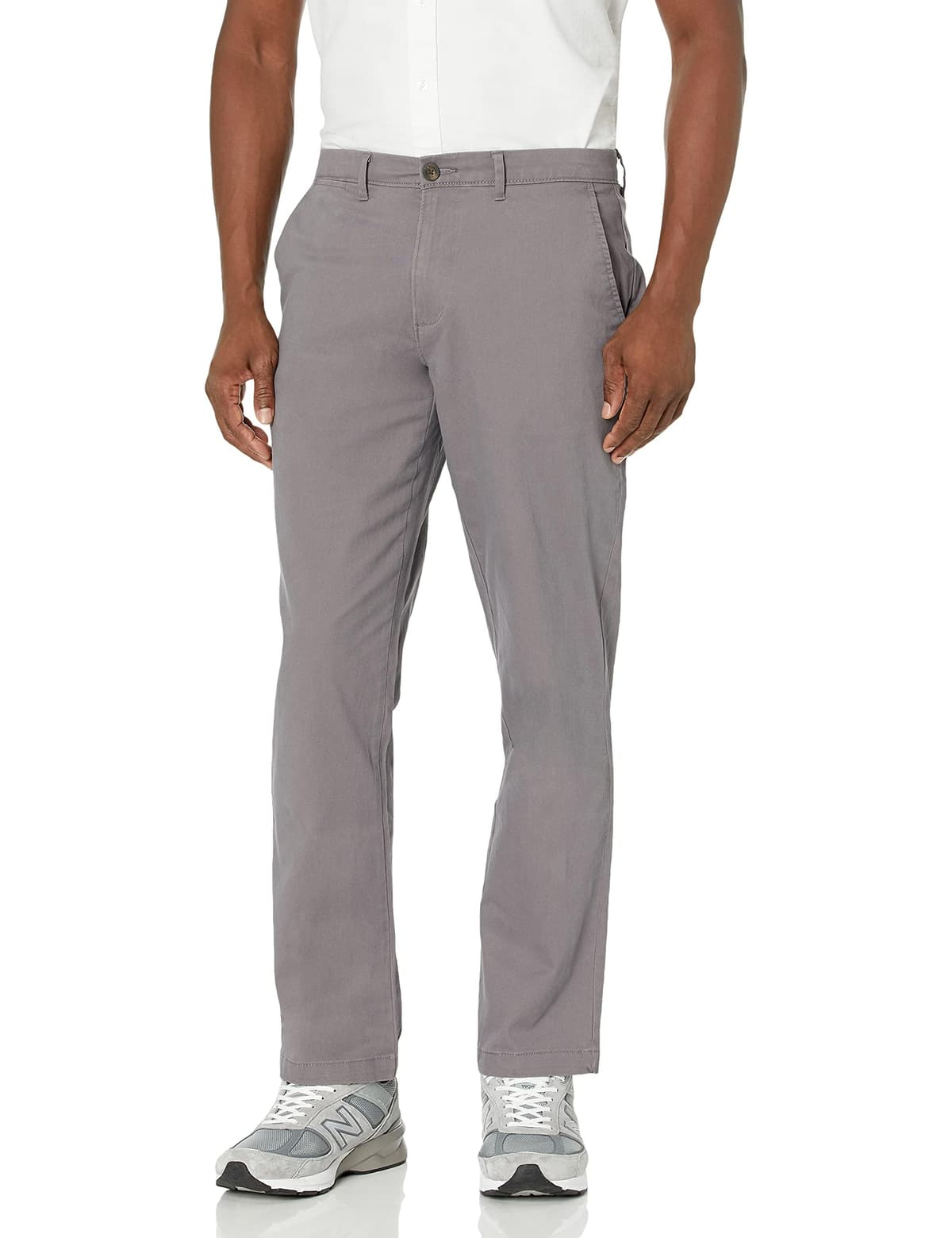 Amazon Essentials Men's Athletic Fit Casual Stretch Chino Work Trousers (Available in Big & Tall) — view 21