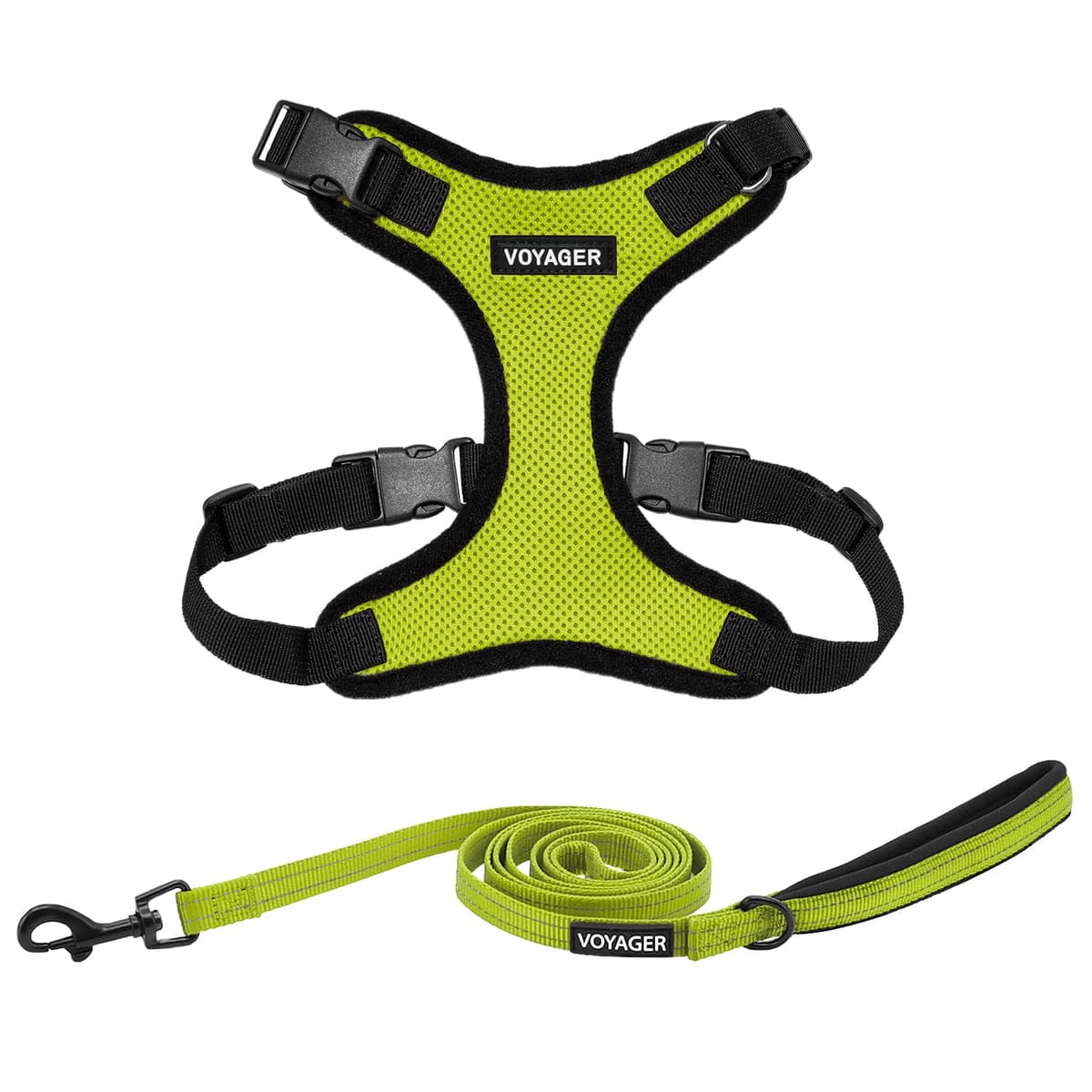 Best Pet Supplies Voyager Step-in Lock Pet Harness – All Weather Mesh, Adjustable Step in Harness for Cats and Dogs Turquoise (Matching Trim), XL (Chest: 22-36") — view 50