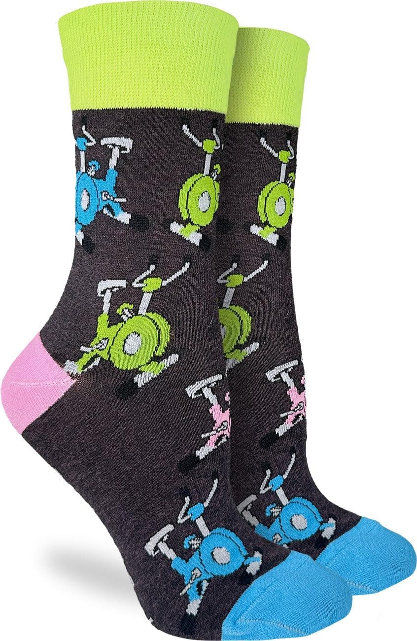 Good Luck Sock Women's Floral Dinosaurs Socks, Shoe Size 5-9 — view 269