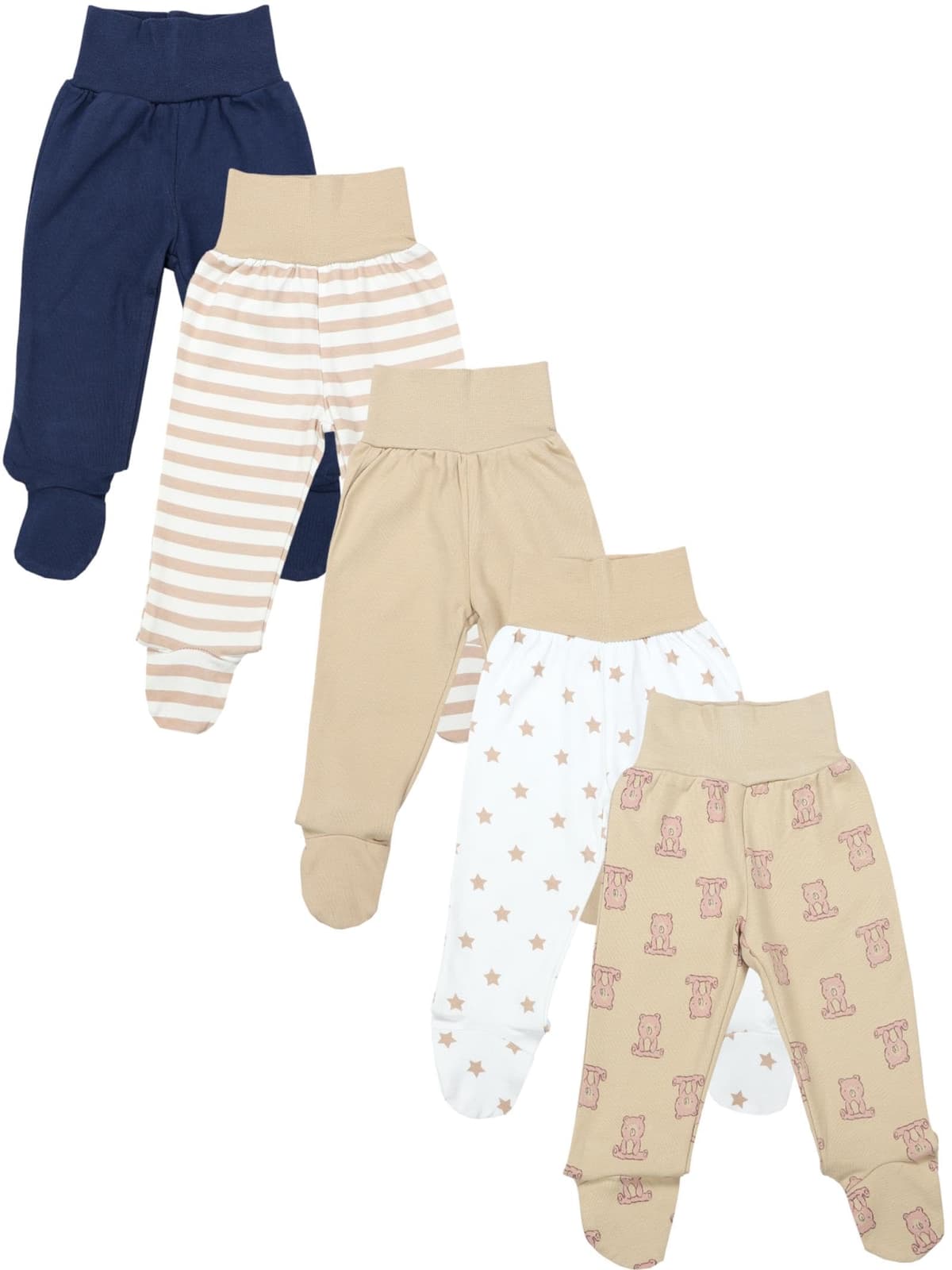 TupTam Pantalón con Pies de Bebé NIños NIña Pack de 5 — view 15