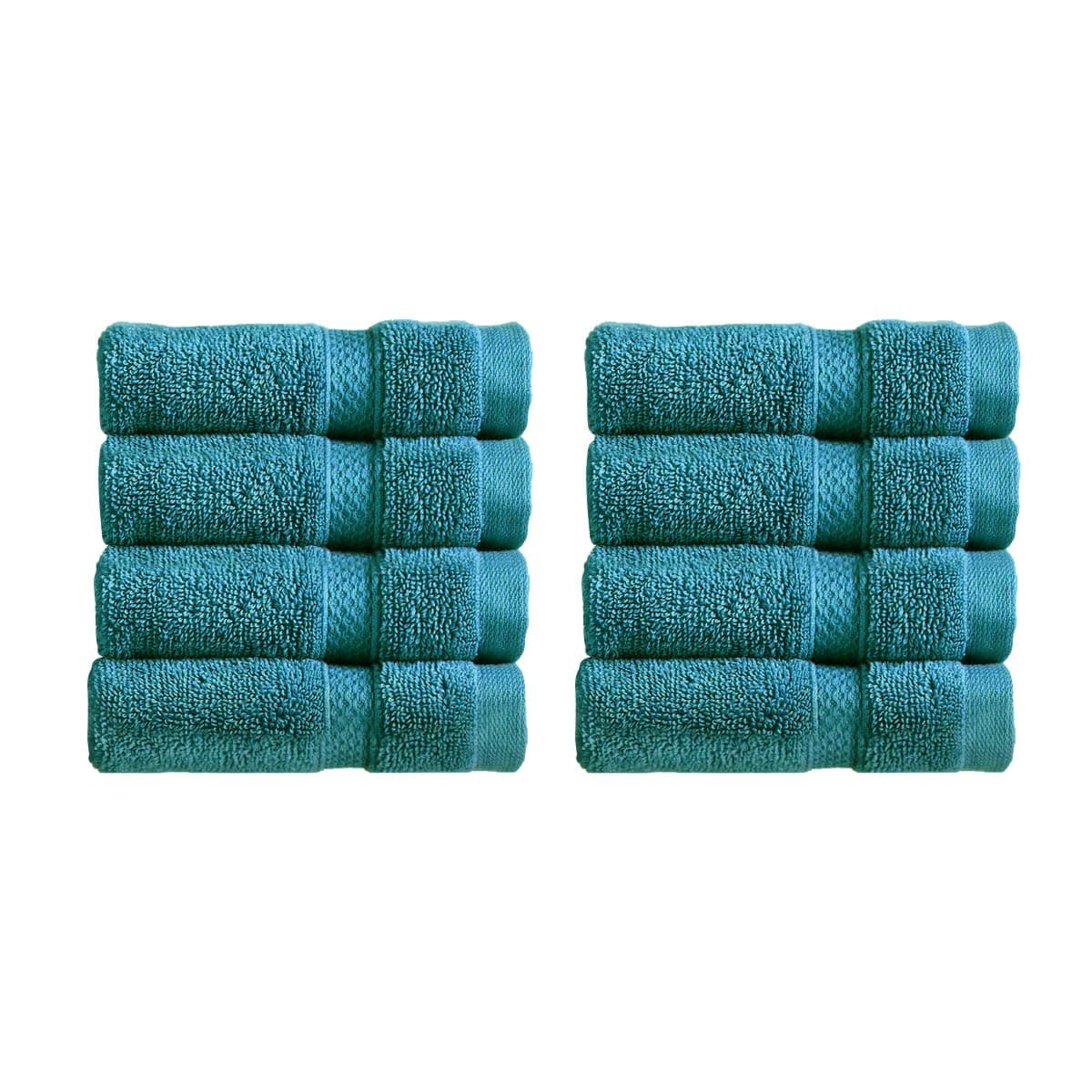 Christy Chroma Bath Towels | Set of 2 | Highly Absorbent Heavyweight 675GSM | Bold and Bright | Soft Velvety Smooth Bathroom Shower Towels | 100% Cotton | Sustainably Made | Ash Grey — view 14