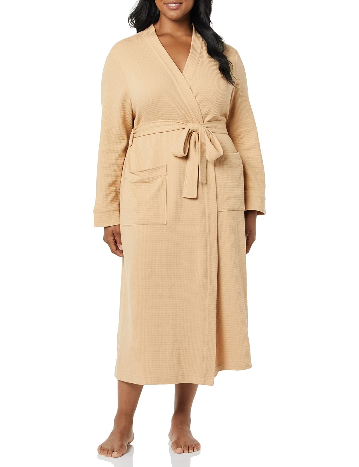 Amazon Essentials Women's Lightweight Waffle Full-Length Robe (Available in Plus Size) — view 21