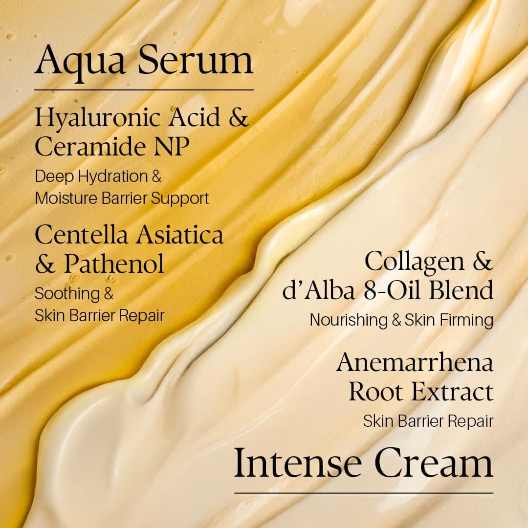 d'alba Crema y suero doble de trufa blanca italiana, 2 en 1 personalizable, elasticidad y cuidado nutritivo, crema vegana para todo tipo de piel, skincare coreano (70 g) — view 5