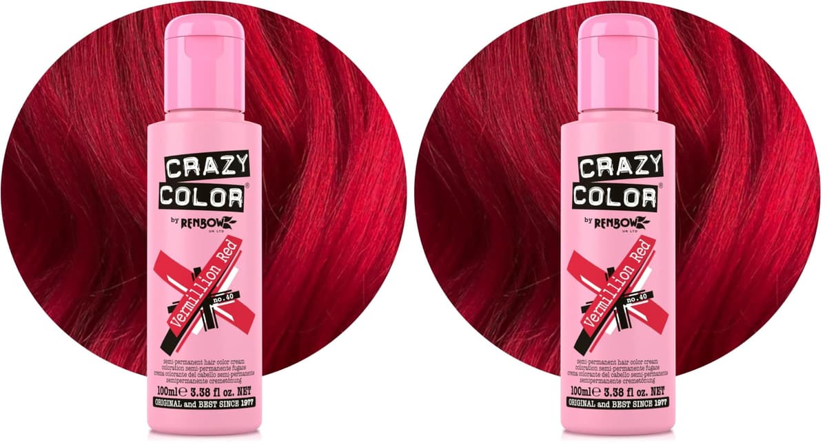 Crazy Color Vibrant Candy Floss Semi-Permanent Hair Dye. Highly Pigmented Pastel Pink Conditioning & Oil Nourishing Vegan Formula | No Bleach or Ammonia | 100ml — view 52